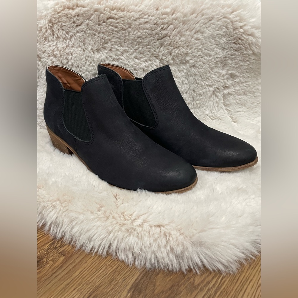 B.P. Leather top boots